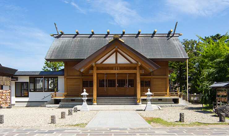 土崎神明社のサイトTOP画像