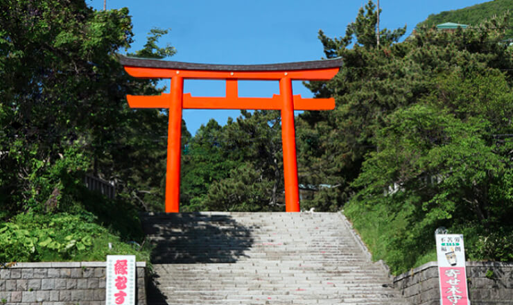 函館護国神社のサイトTOP画像