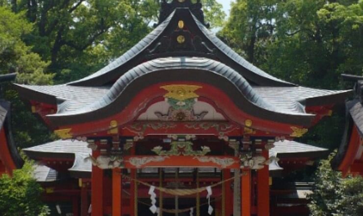 枚聞神社のサイトTOP画像