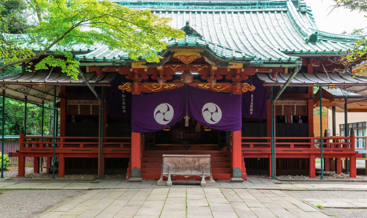 赤坂氷川神社のサイトTOP画像