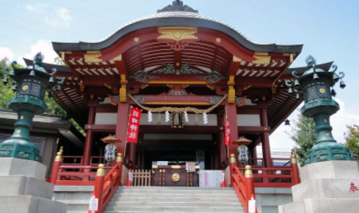 羽田神社のサイトTOP画像