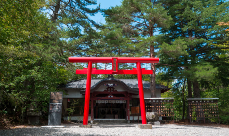 無戸室浅間神社のサイトTOP画像